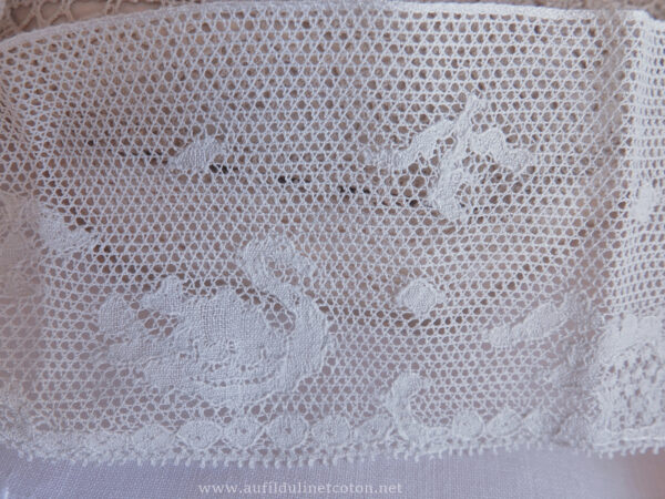 dentelle ancienne au point de Paris aux fuseaux 19ème